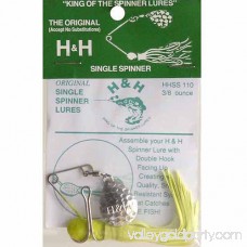 H&H Lure Original Spinner Bait Single Blade, 3/8 oz 563715048